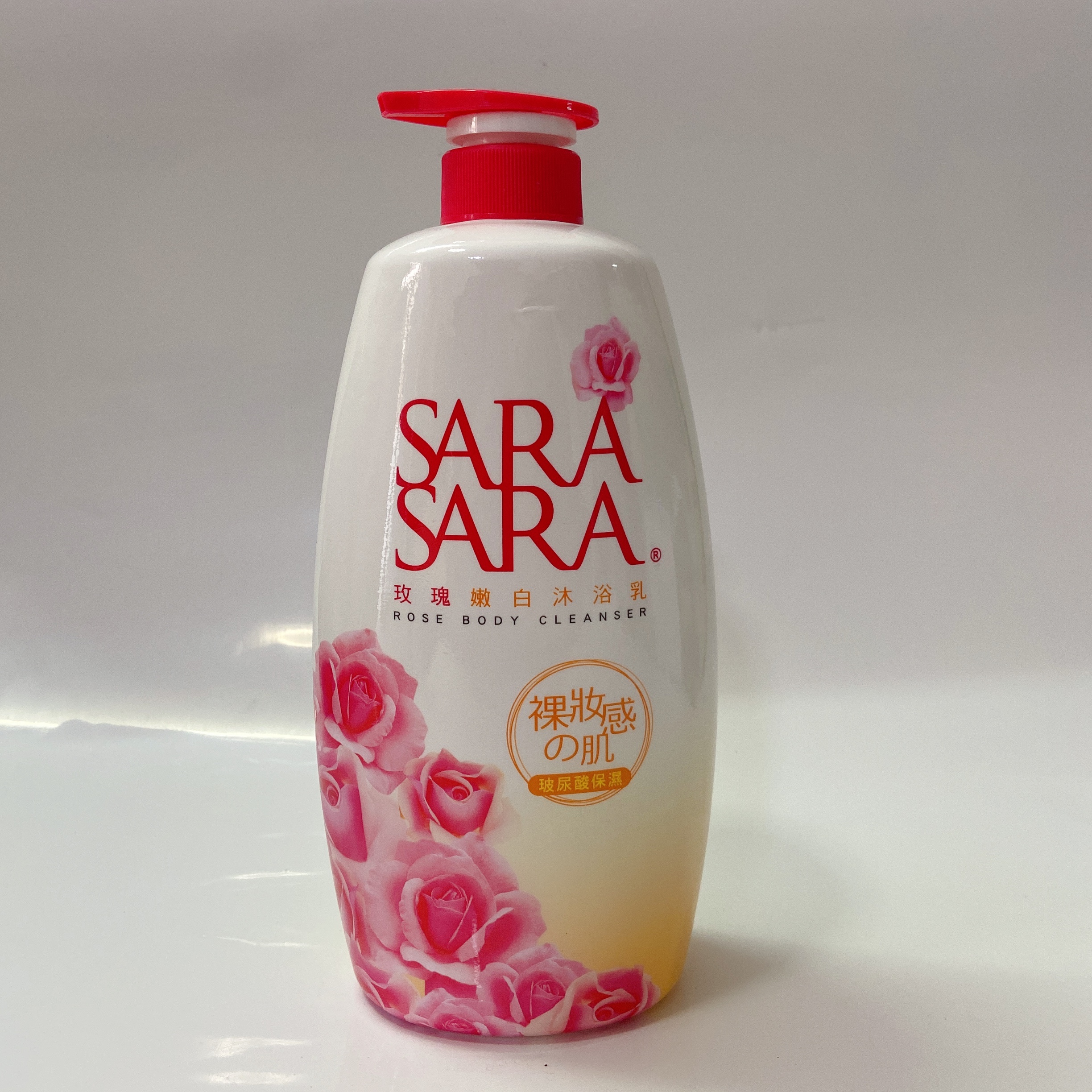 Taiwan Sourcing SARA Sara Rose Whitening Antibacterial Shower Cream 1000ML Moisturizing Type