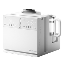 Little White Bear thermostatic kettle baby milk foaming machine UV bottle disinfection cabinet milk warmer milk shaker drying three-in-one