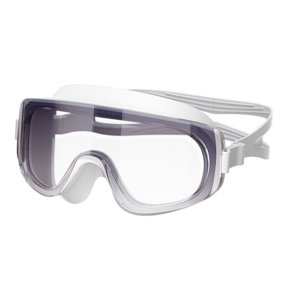 
Starry sky gradient color swim goggles HD anti-fog waterproof ladies large frame swimming glasses swimming cap set goggles drifting