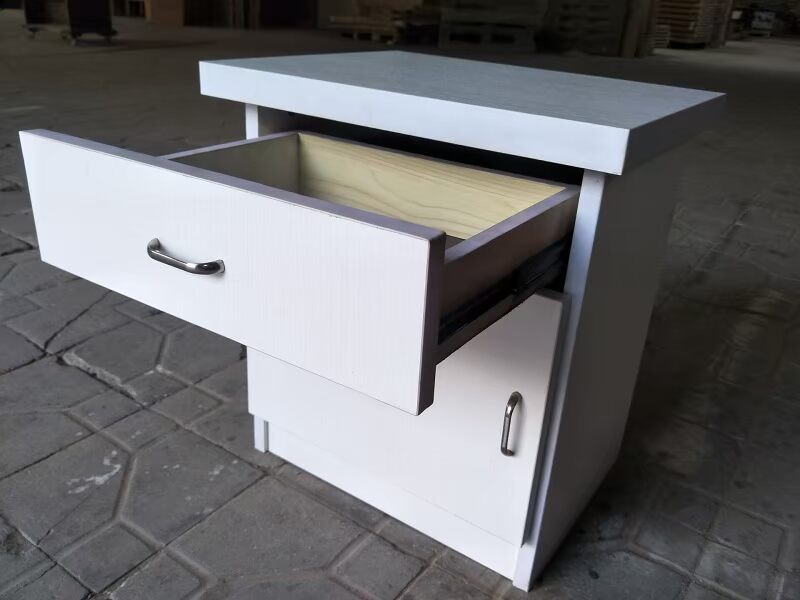 Bàn cạnh giường ngủ bộ khách sạn Express tùy chỉnh một ngăn kéo một bàn đầu giường khách sạn nội thất khách sạn nội thất căn hộ tủ lưu trữ - Nội thất khách sạn