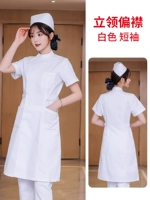 Стоящий воротник белый (короткие рукава)