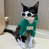 Hoiii Pet Tide Motors Конверсионное свитер дайвинг сфинкс безволосоко