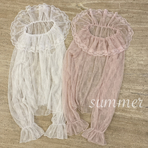 Transparent Lace Neck Lace Mesh Inside W