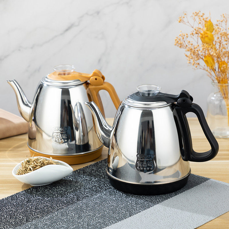 How can a fully automatic tea brewing station with a visible stove ...