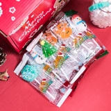 Рождественская сумка конфеты Lollipop Online Celebrity Creative Santa Claus Claundee сок смешанный -насыщенная массовая полная коробка