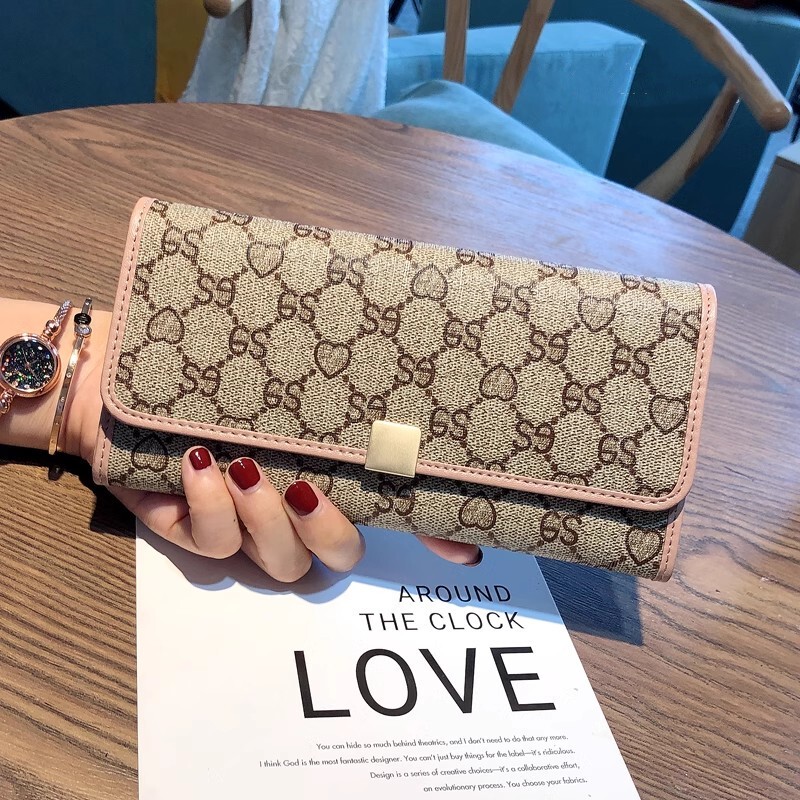 Calvitnkteith Wallet for Women 2026 New Model Genuine Leather Lightweight Long Style Large Capacity Can Hold Mobile Phone Genuine Product