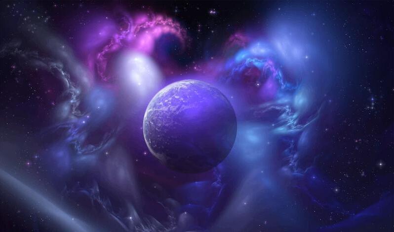 背景宇宙星空，科