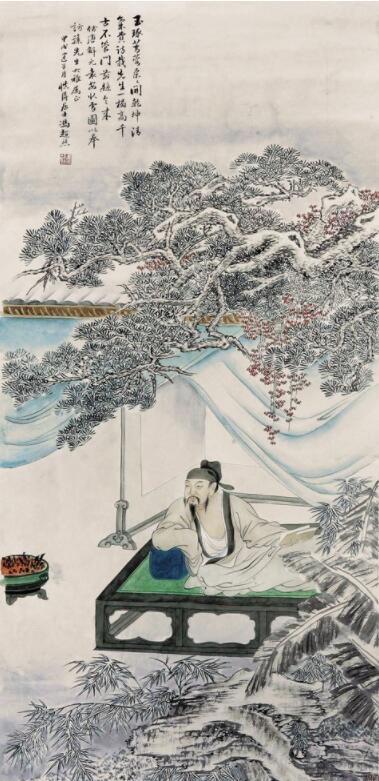 国画人物绘画图片