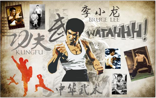 李小龙复古怀旧风