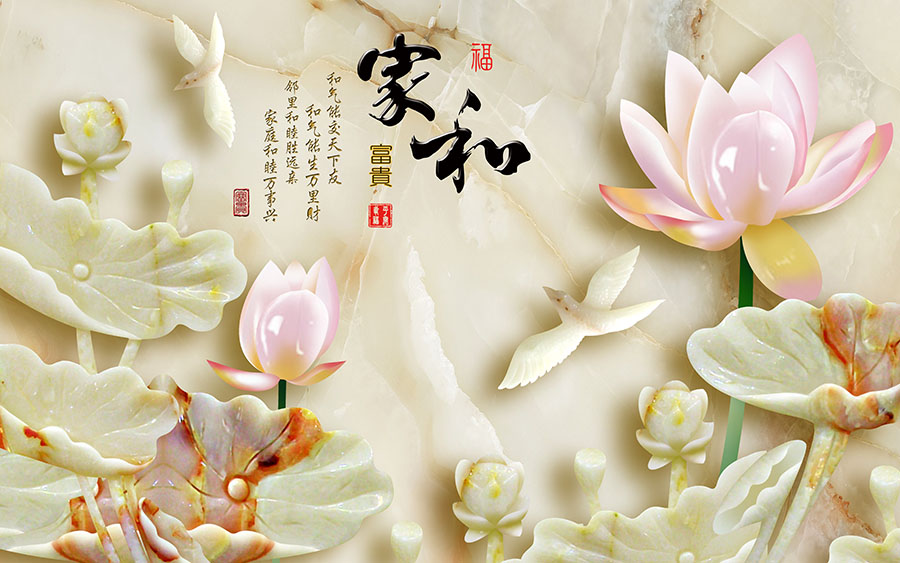 3D彩雕浮雕玉雕