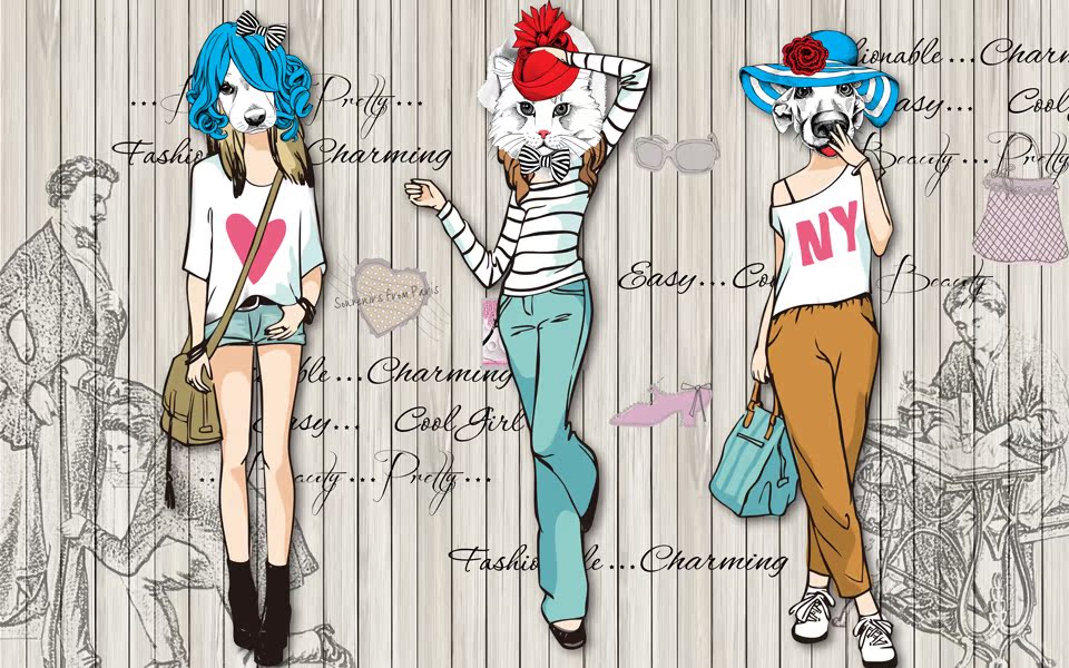 抽象动物,抽象动