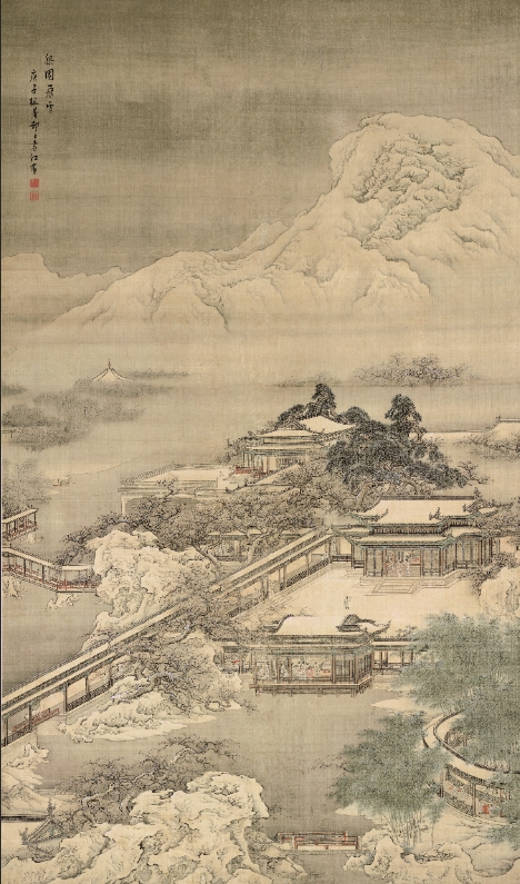 不分层清袁江《梁