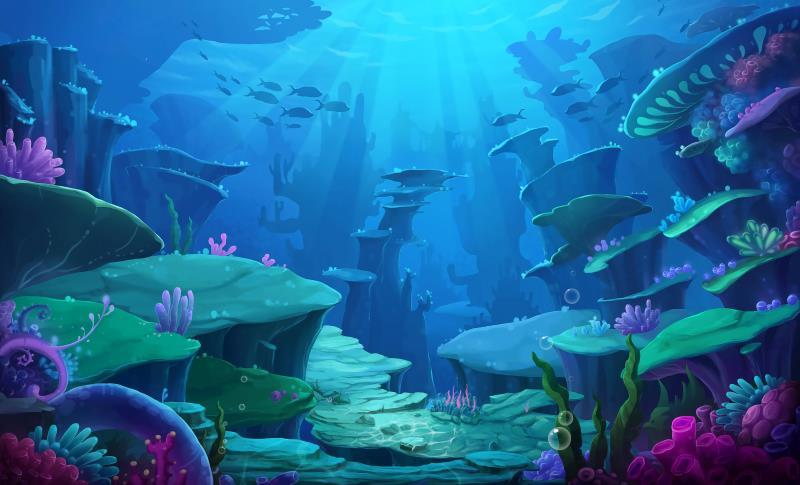 海底世界海洋动物