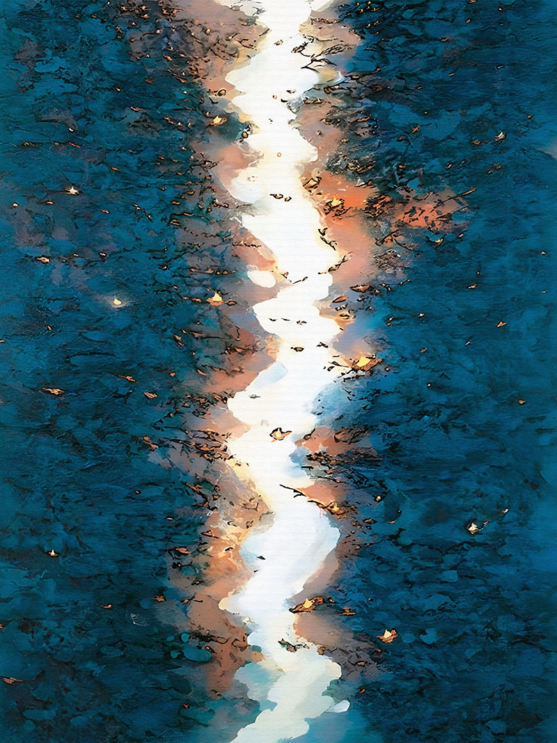现代简约抽象油画