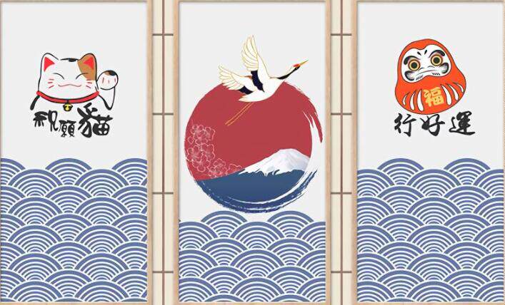 日式和风背景背景