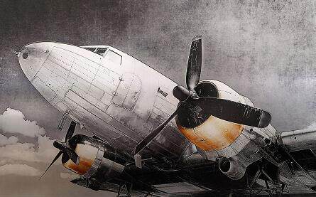 战机 装饰画背景