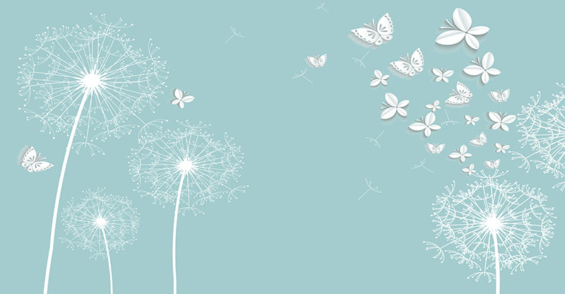 现代简约背景墙蒲