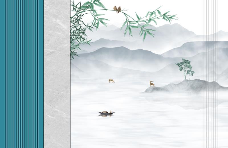现代简约新中式山