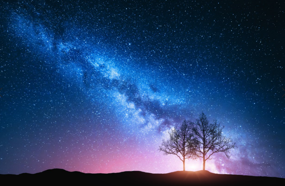 美丽的夜空 夜景