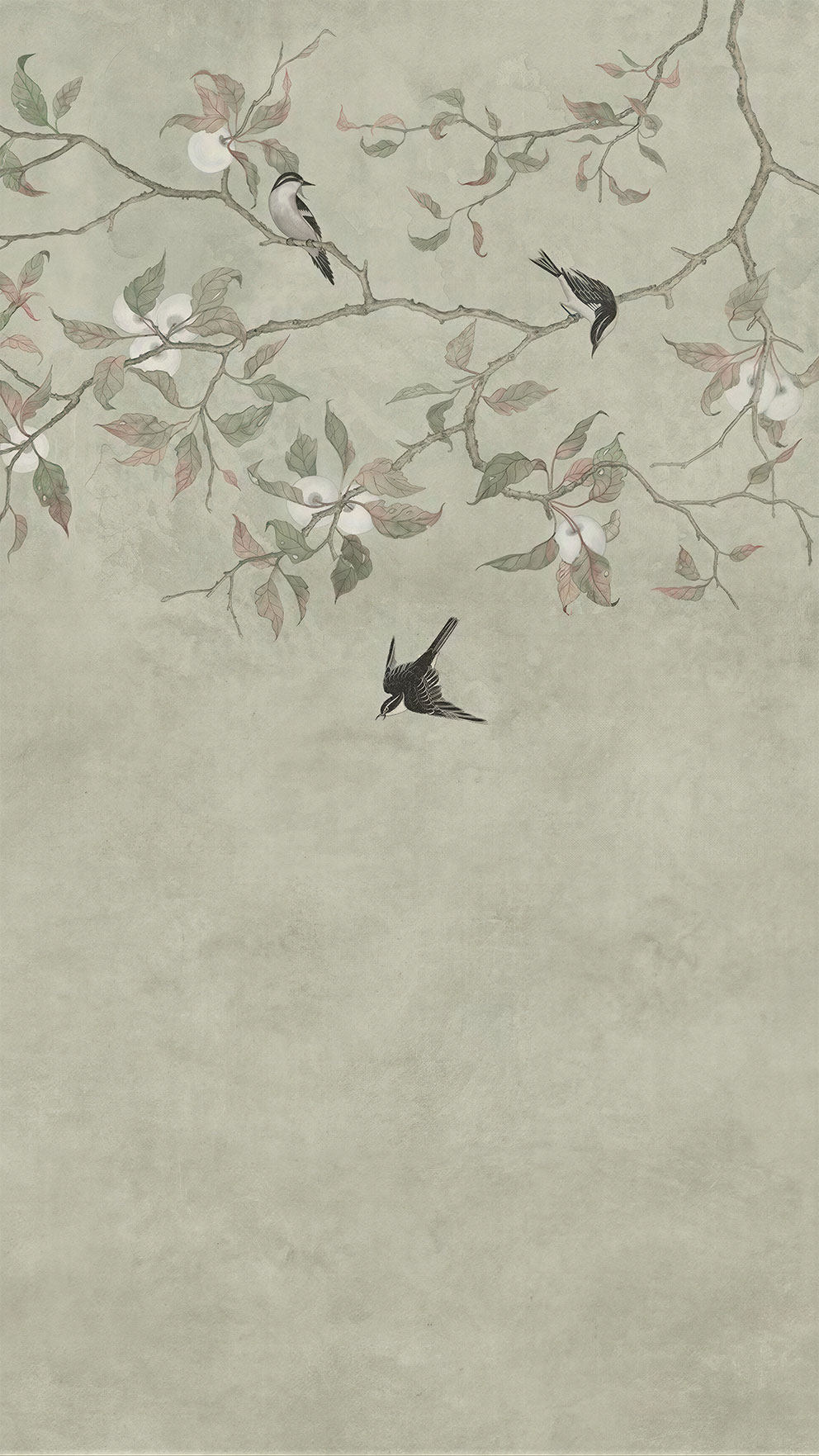 不分层现代简约花