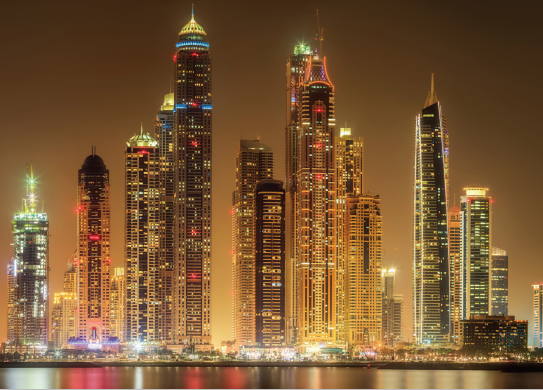 城市夜景图3背景