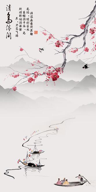 清鸟停间玄关电视