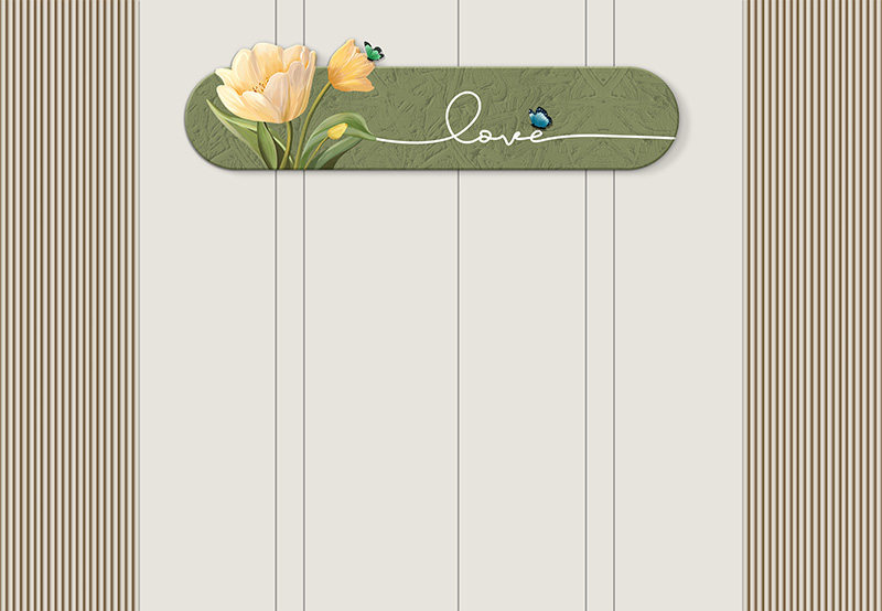 现代简约背景墙格