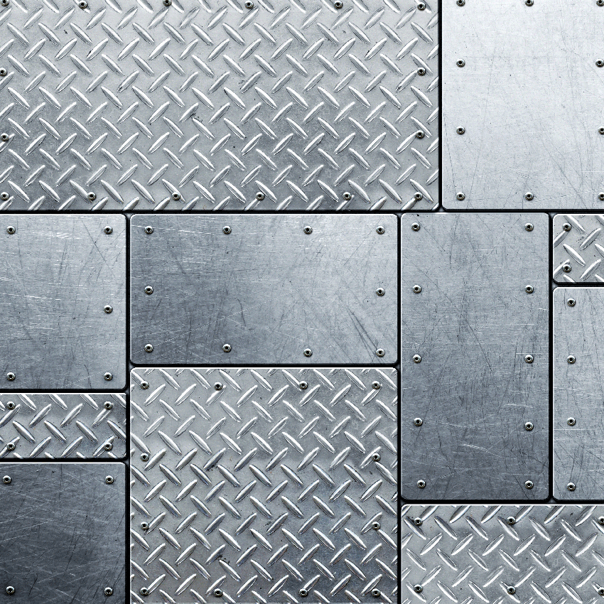 现代银色金属板块