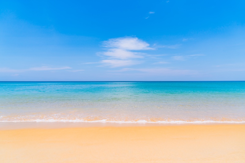 背景墙简约大海沙