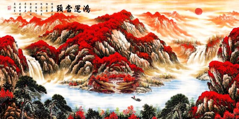 鸿运当头聚财风水