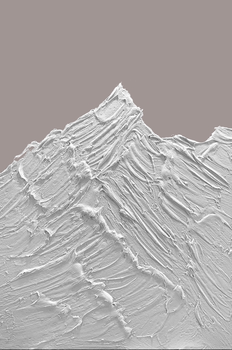 现代简约抽象山峰