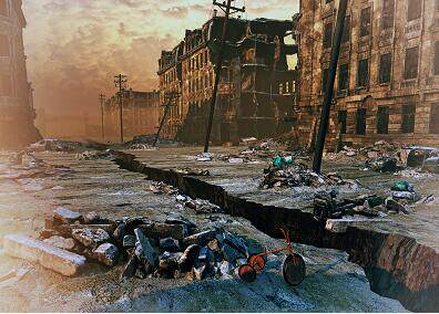 世界末日 残破小