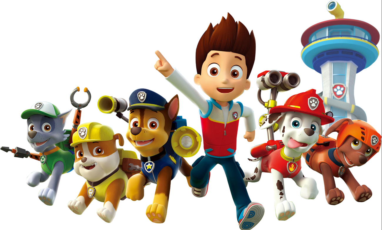 儿童房背景墙汪汪