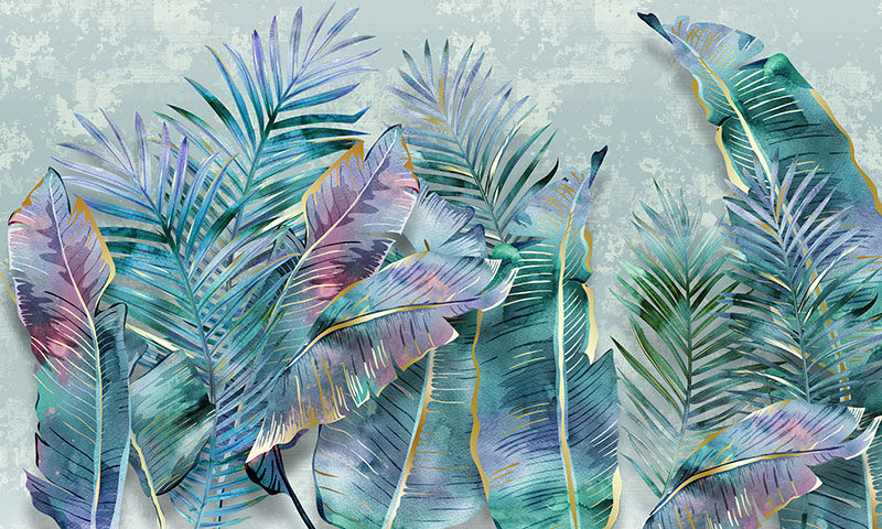 现代简约背景墙热