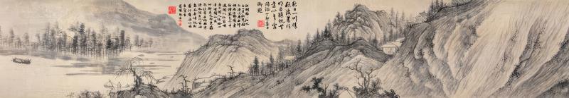 复古山水新中式背