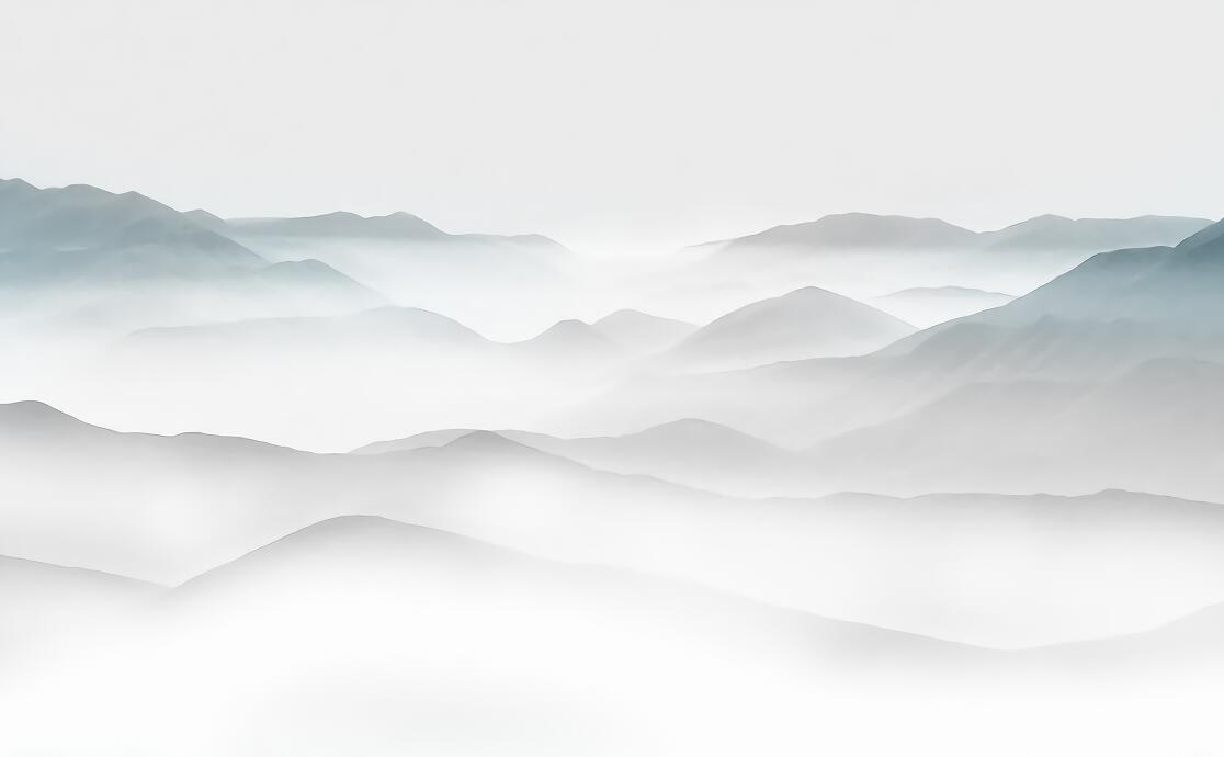 新中式已经水墨山
