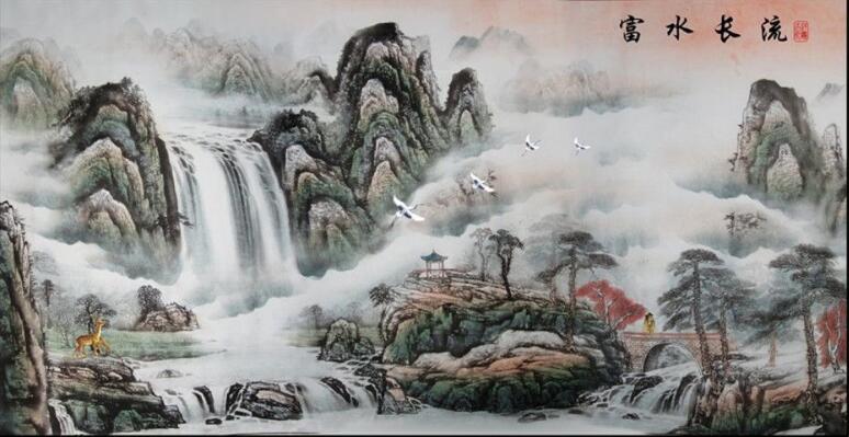 美丽霸气山川室内