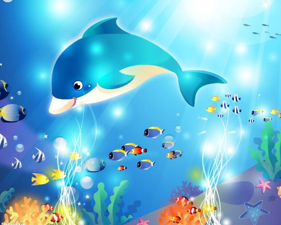 梦幻海底世界图片
