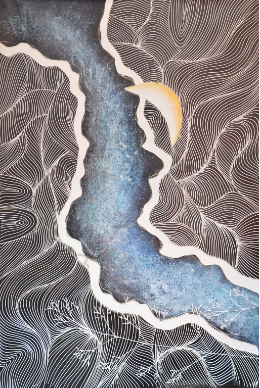 原创抽象油画写意