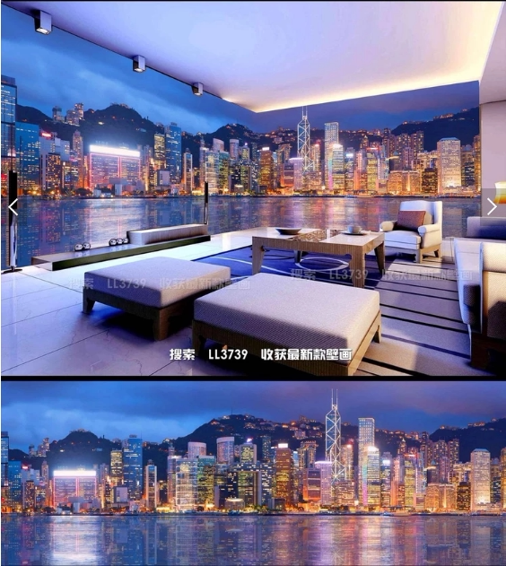 高清3D香港城市