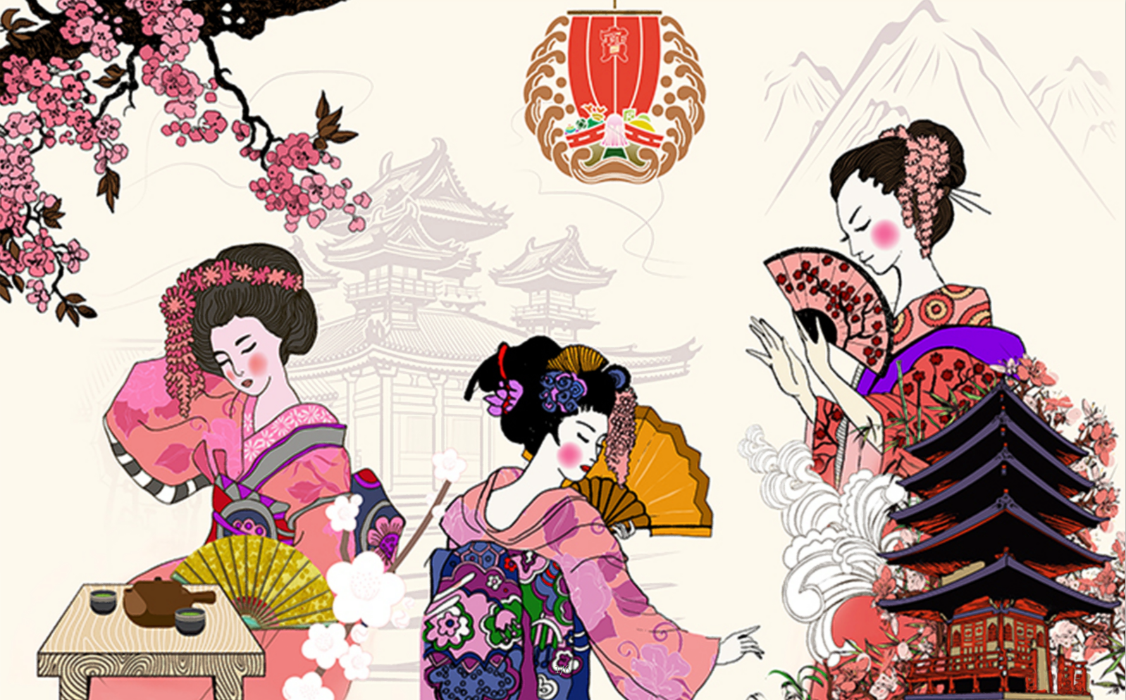 日式风格复古日式