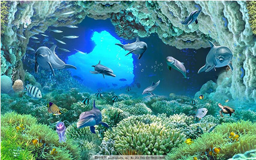 海底世界电视机背