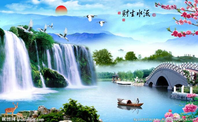 瀑布 大瀑布 荷