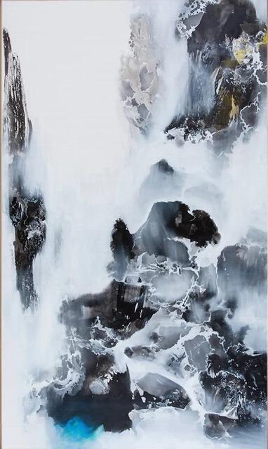 新中式抽象水墨高