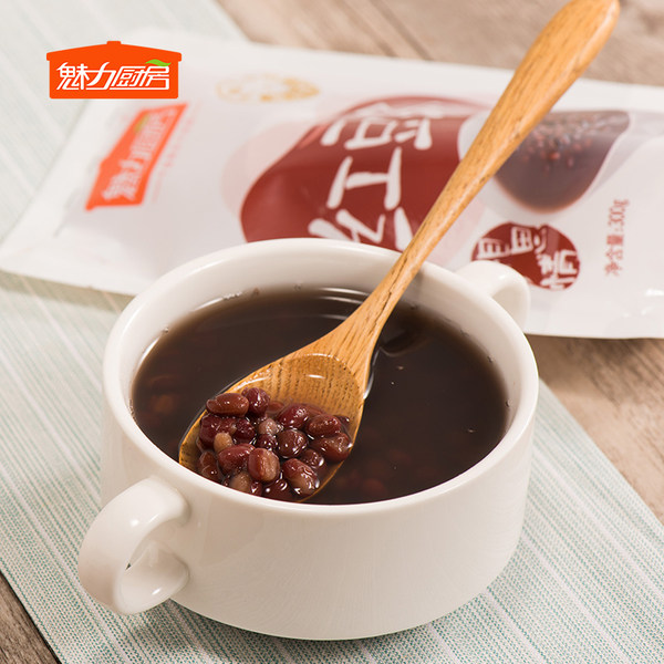 魅力厨房 方便速食免冲泡 即食红豆汤/绿豆汤 300g*3袋 天猫优惠券折后¥9.9包邮(¥19.9-10)送3袋新米粥 魅力厨房 方便速食免冲泡 即食红豆汤/绿豆汤 300g*3袋 天猫优惠券折后¥9.9包邮(¥19.9-10)送3袋新米粥