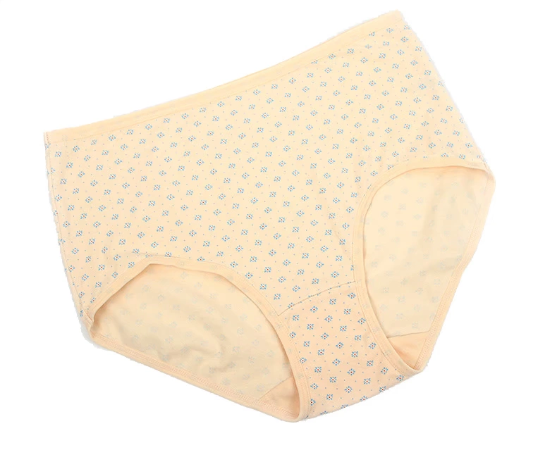 Đồ lót nữ Fu Nilai cao eo co giãn cotton boxer chất béo mm cộng với phân bón để tăng sự thoải mái cho võ sĩ Feng Yun
