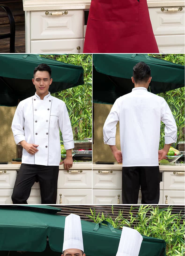 Uniforme de cuisinier en coton - Ref 1910389 Image 22