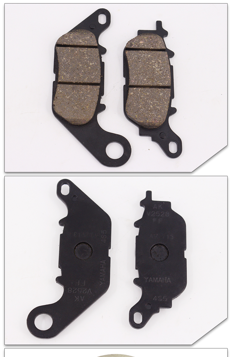 Xe máy Yamaha vẫn còn cổ 125 Lingying Li Ying Xun Ying Qiaoge 100 má phanh trước và sau - Pad phanh má phanh xe máy air blade