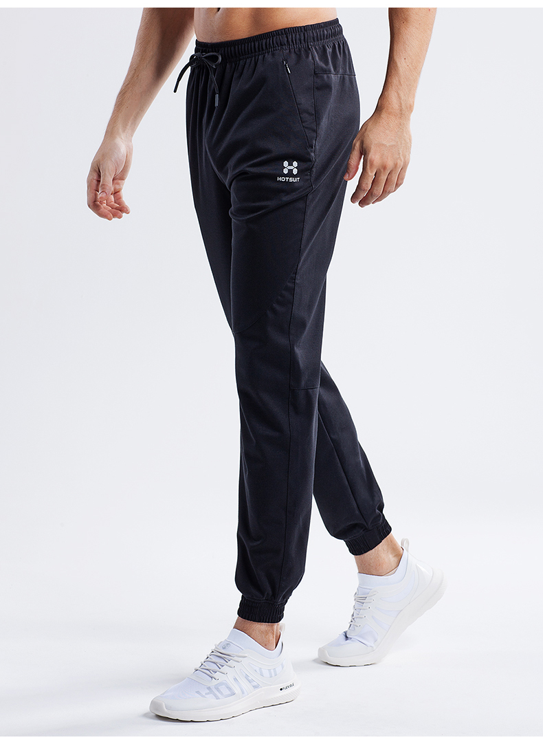 HOTSUIT quần mồ hôi nam mùa thu quần mới thấm mồ hôi chạy thể thao tập thể dục đốt cháy chất béo quần mồ hôi - Quần thể thao quần short thể thao nam adidas