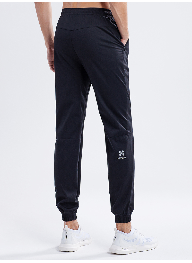 HOTSUIT quần mồ hôi nam mùa thu quần mới thấm mồ hôi chạy thể thao tập thể dục đốt cháy chất béo quần mồ hôi - Quần thể thao quần short thể thao nam adidas